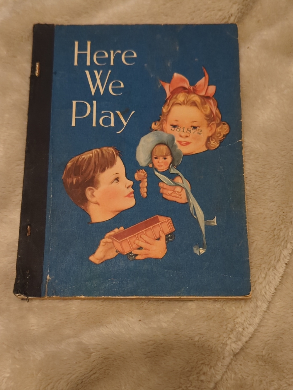 Here We Play Kids Activity Book - Blue Cover